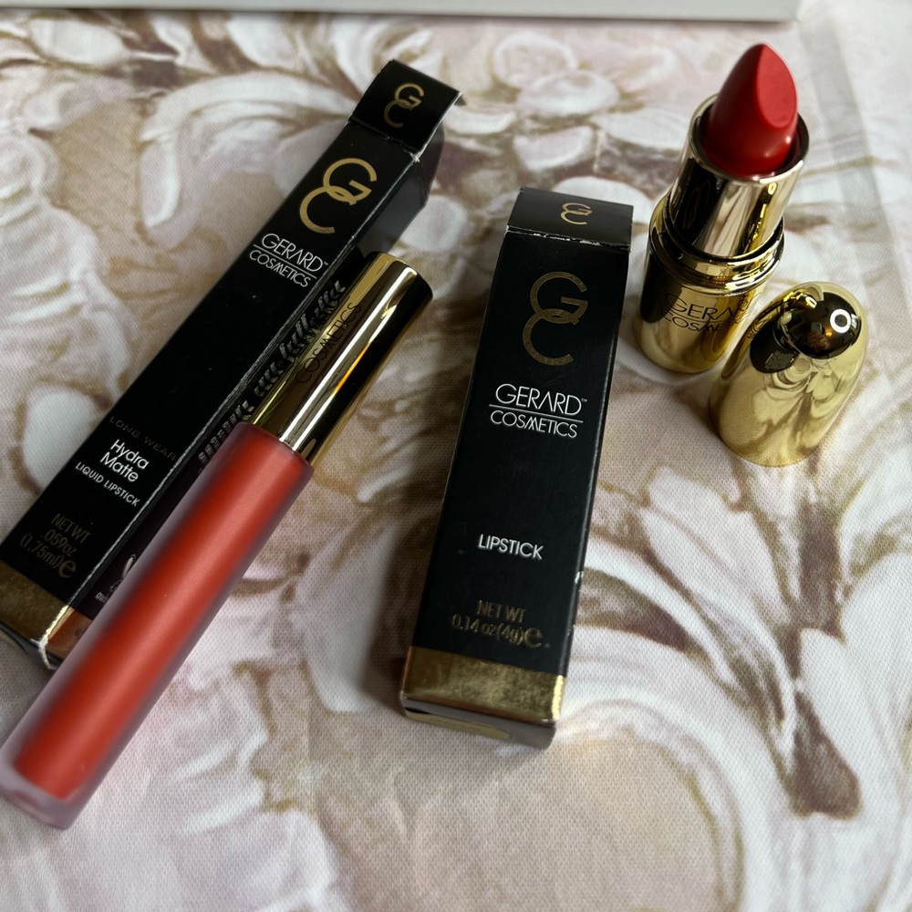 Gerard Cosmetics Lipstick 2 pc bundle